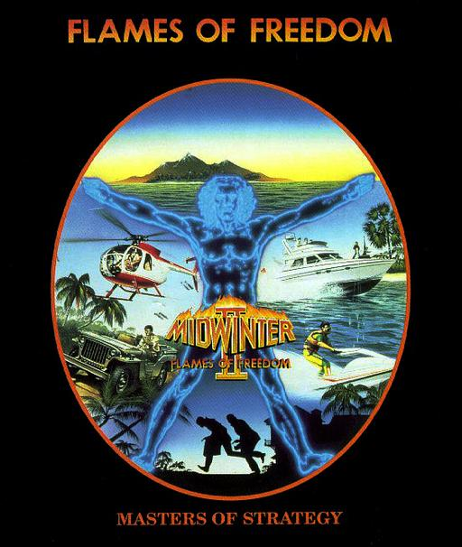Midwinter II: Flames Of Freedom box art for Amiga